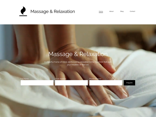 Massage and Relaxation