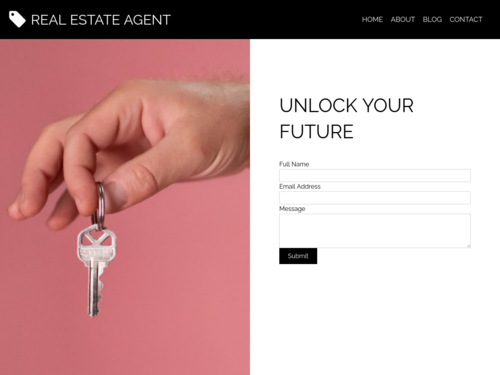 Real Estate Agent Responsive