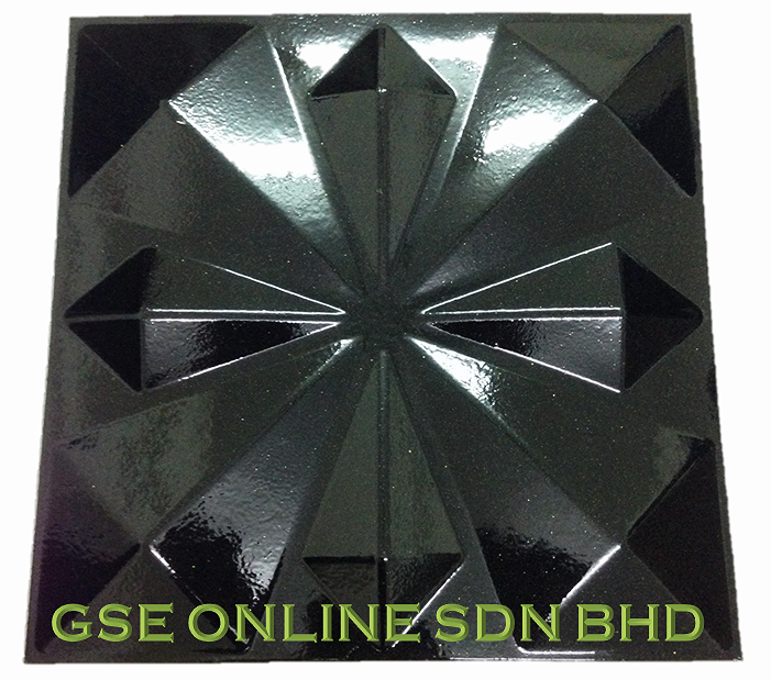 painted 3D Wall panel Malaysia