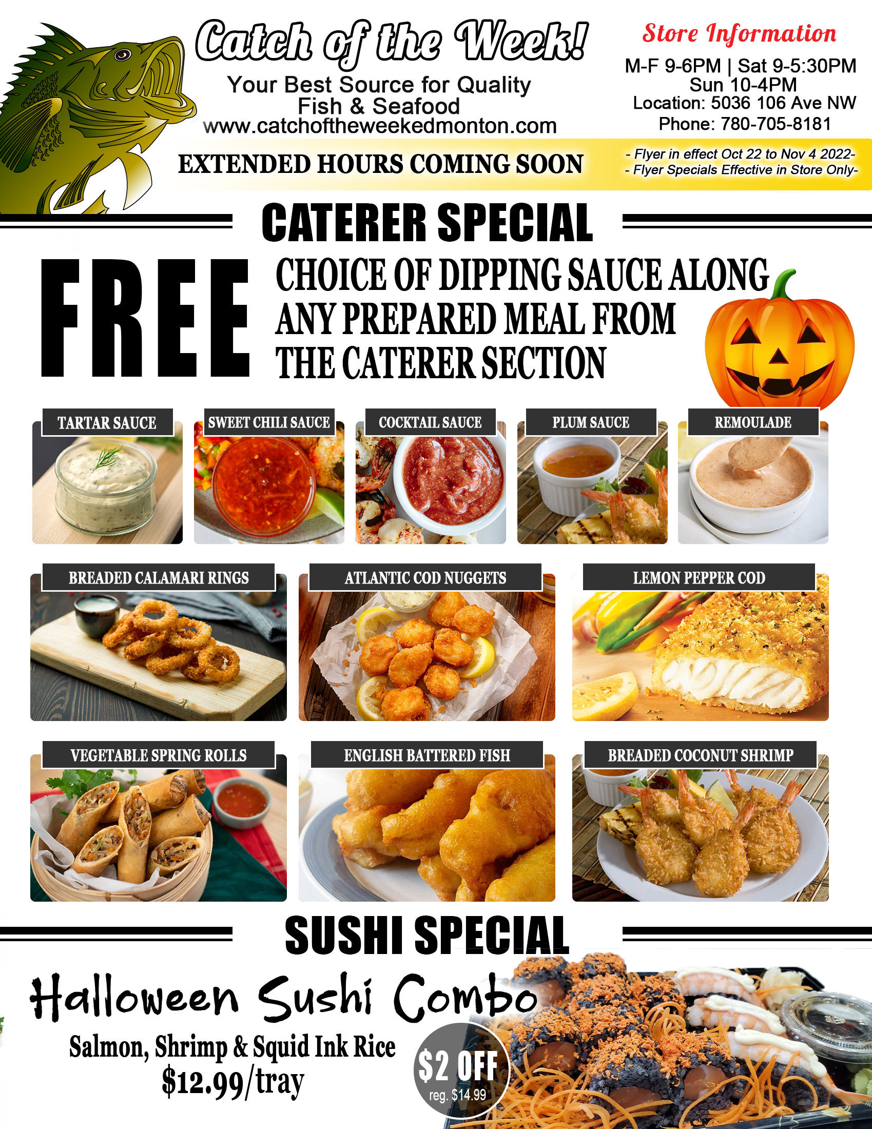 Best Fish & Seafood Market Edmonton Catch of the Week!