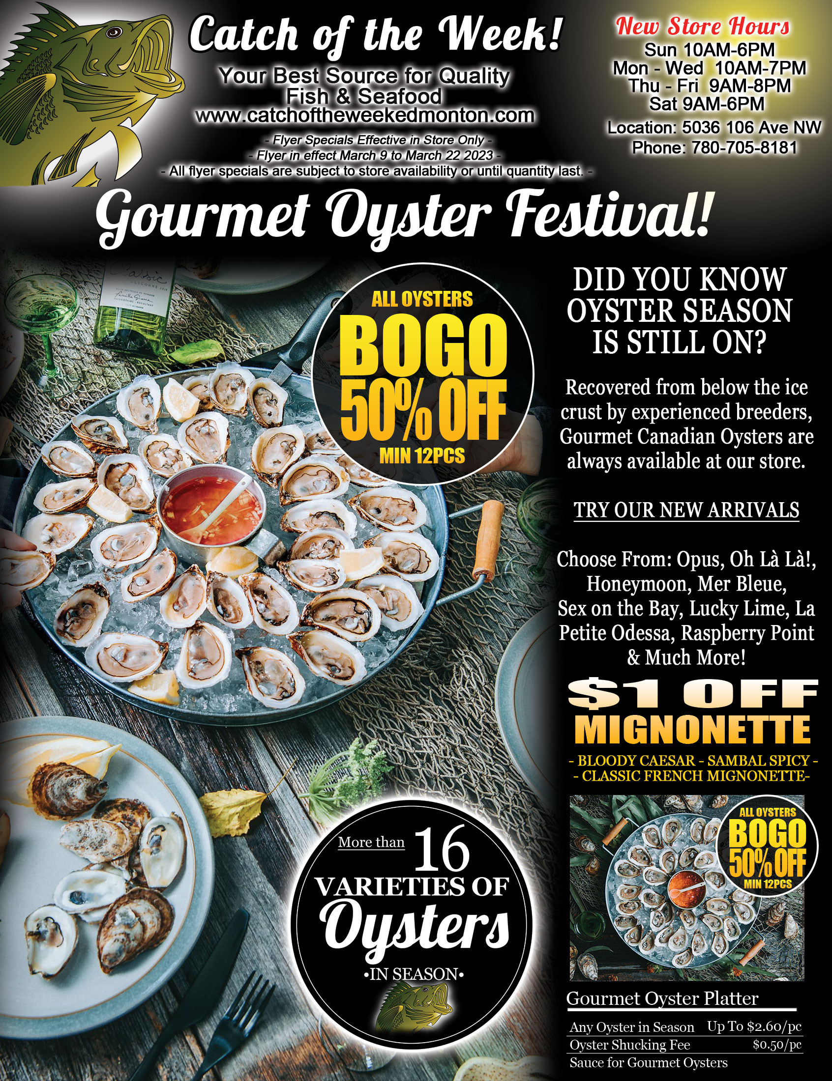 Best Fish & Seafood Market Edmonton Catch of the Week!