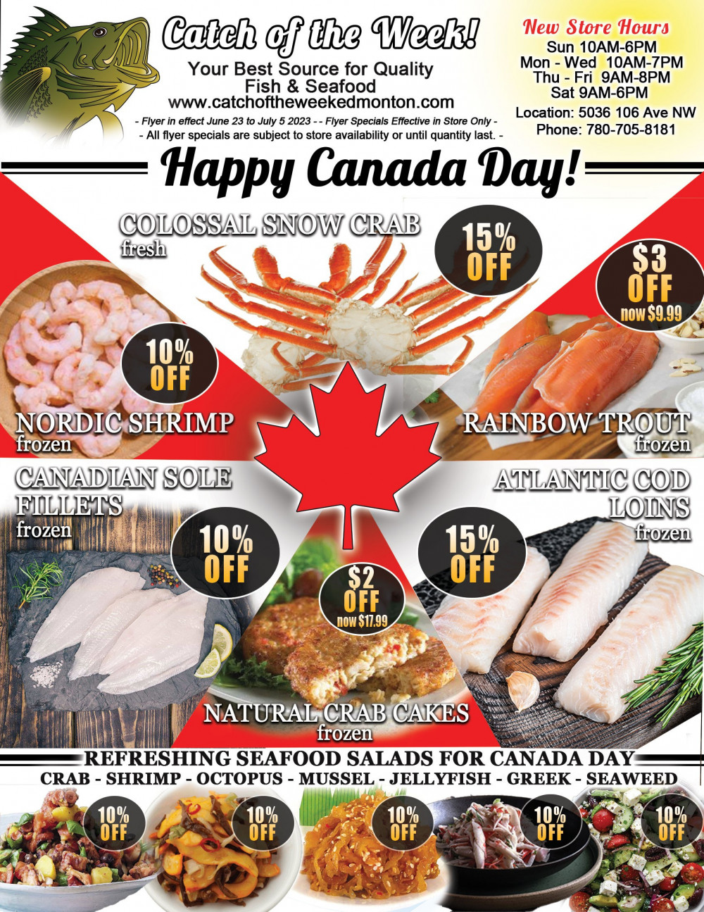 Best Fish & Seafood Market Edmonton Catch of the Week!