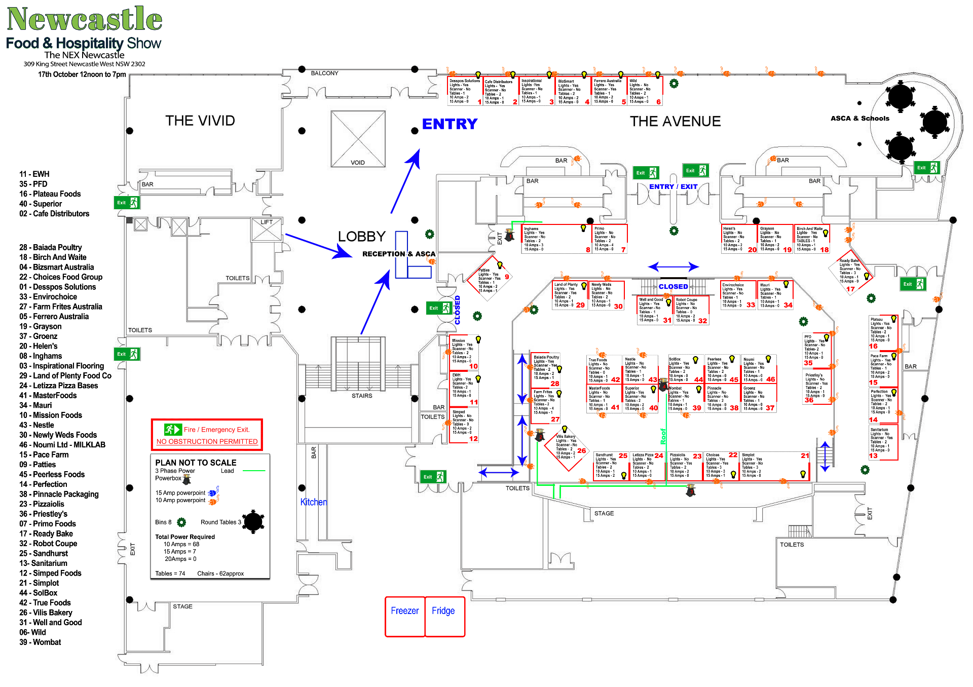 Tradeshow - Bump In Details