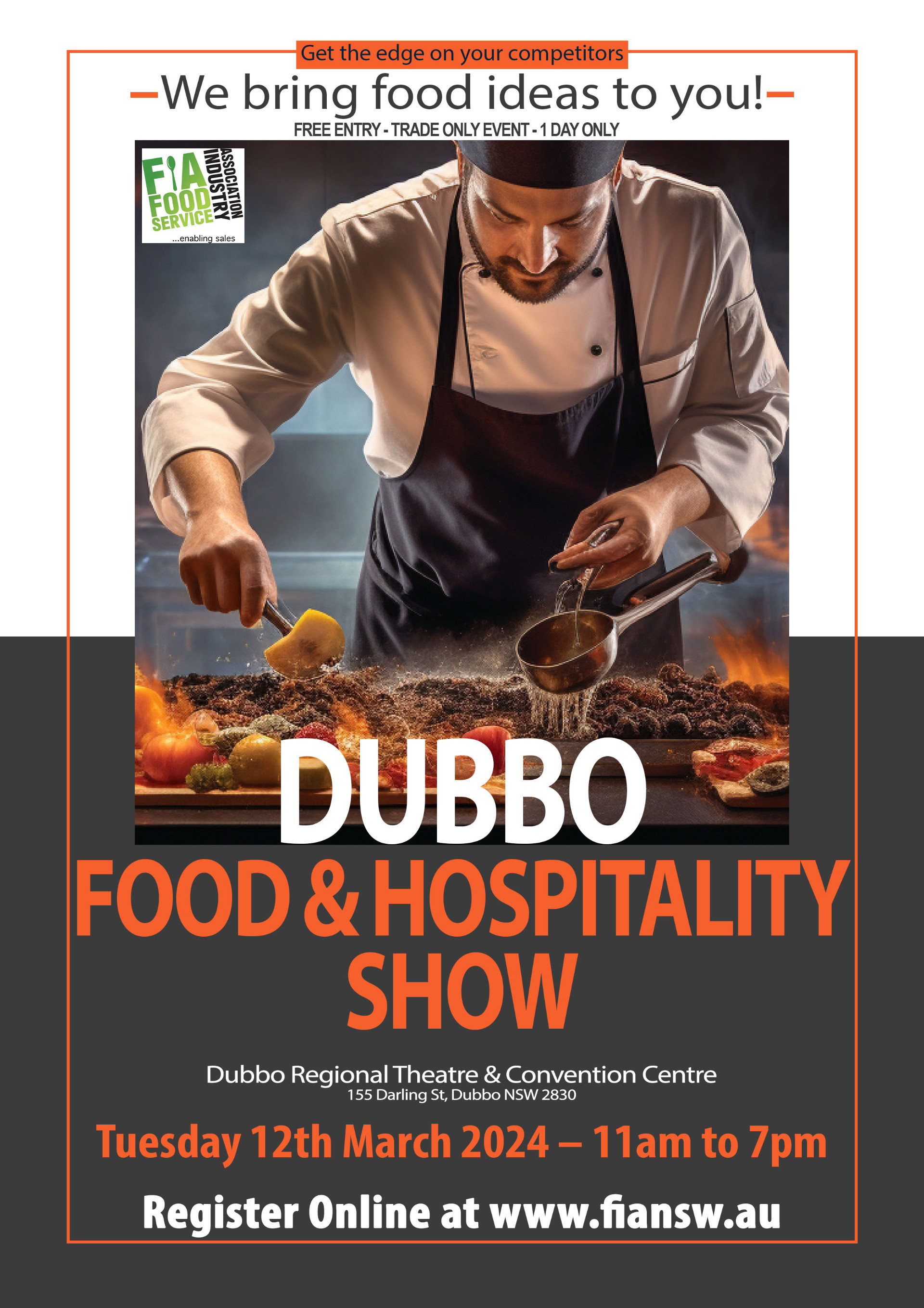 Exhibit At The Dubbo 2024 Food And Hospitality Show Dubbo Foodservice   Dubbo A4 