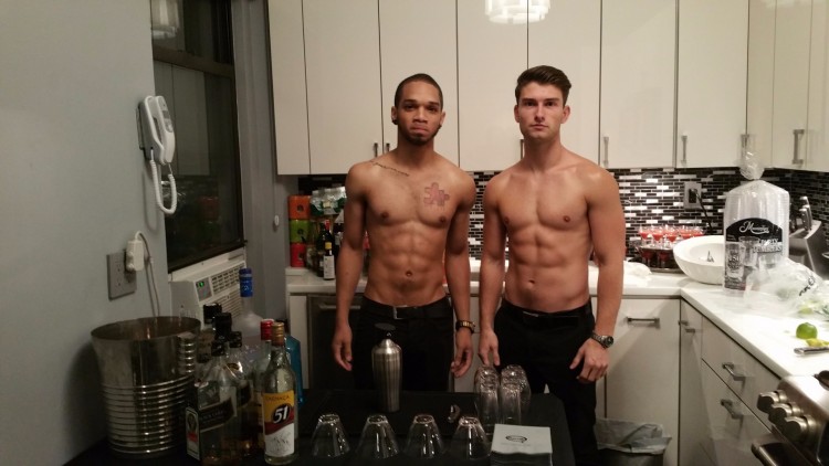 Shirtless Bartenders 