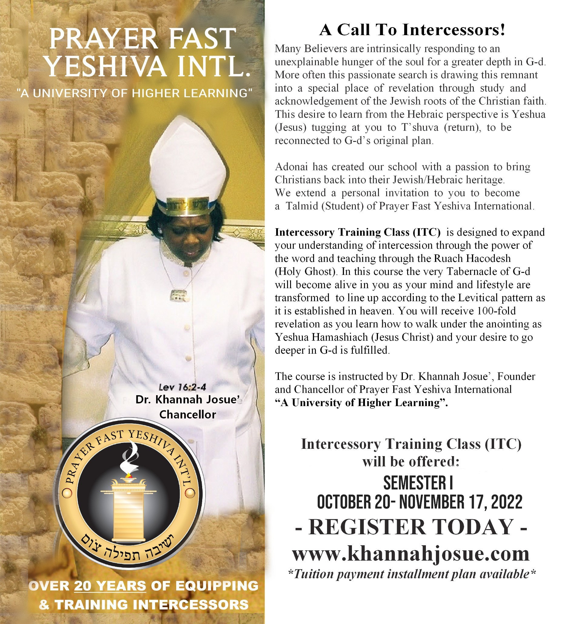 intercessory-training-class-itc-semester-iii