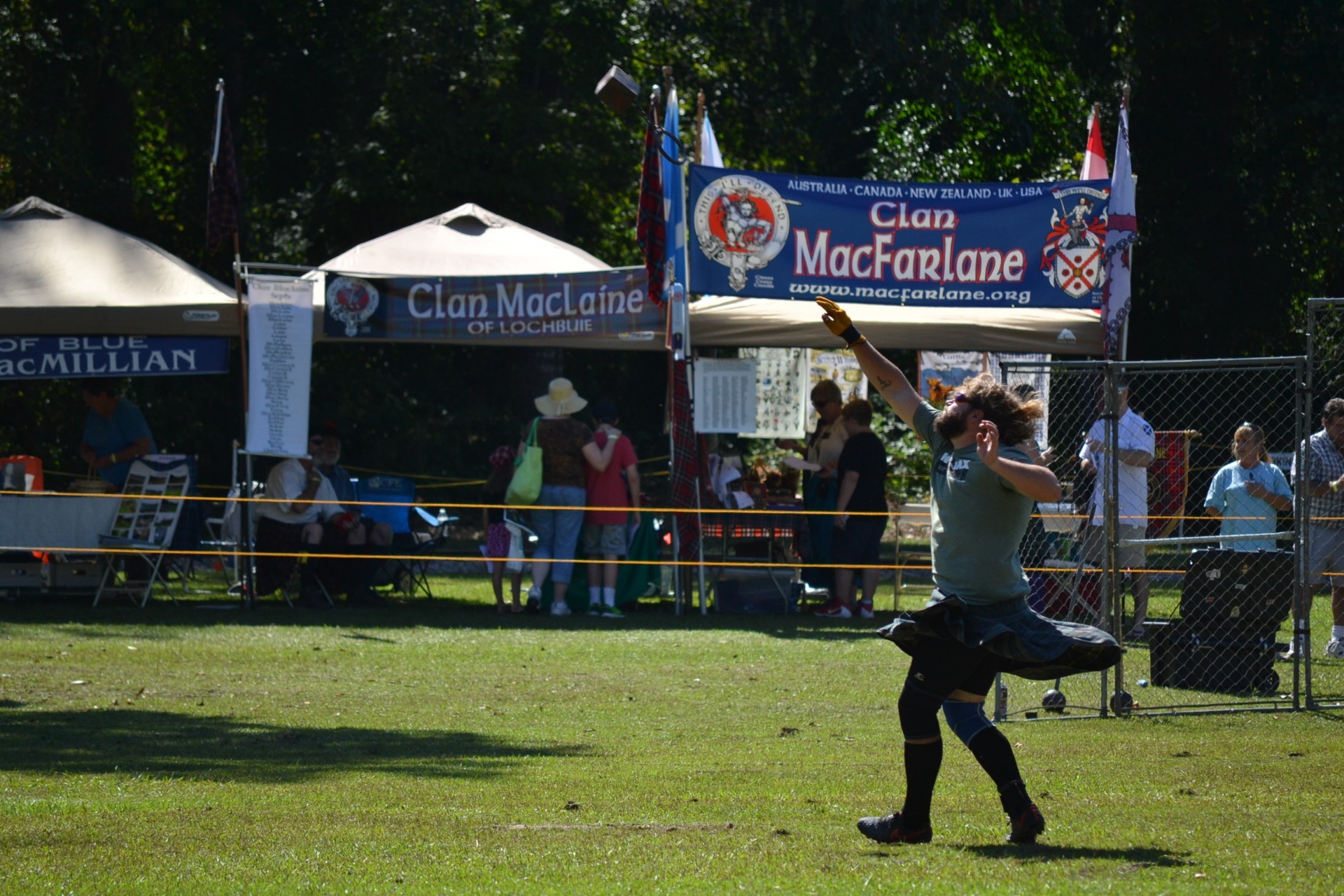 photo of Scotland County Highland Games Athletic competition.