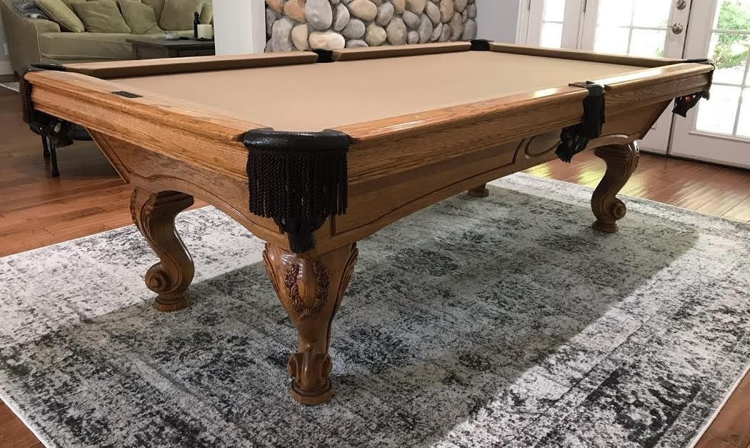 Pool Table FELT INSTALLATION Billiard table RECOVERING