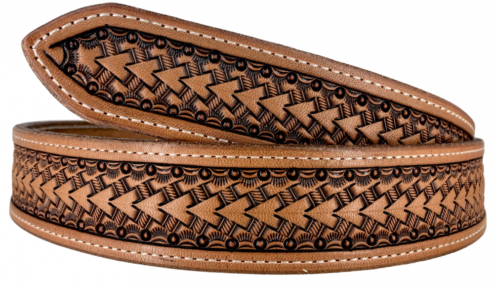 Lone Tree Leather Works | Custom Leather Belt Gallery