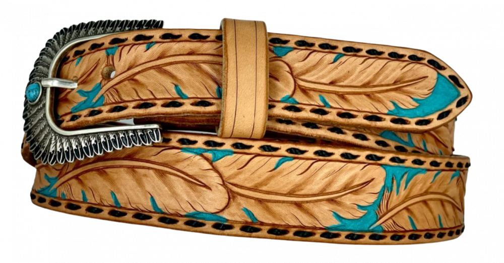 Custom Hand Tooled Leather Belts