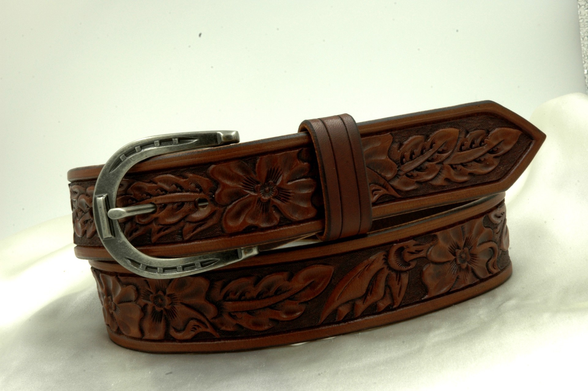 Lone Tree Leather Works | Custom Leather Belt Gallery