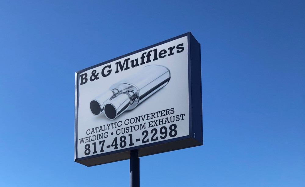 B & G Mufflers Custom Mufflers, Catalytic Converters, Welding, Trailer ...