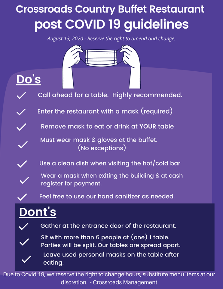 Home - Crossroads Country Buffet - Orangeburg, SC - soul ...