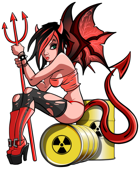 Sexy Little Devil Girl.