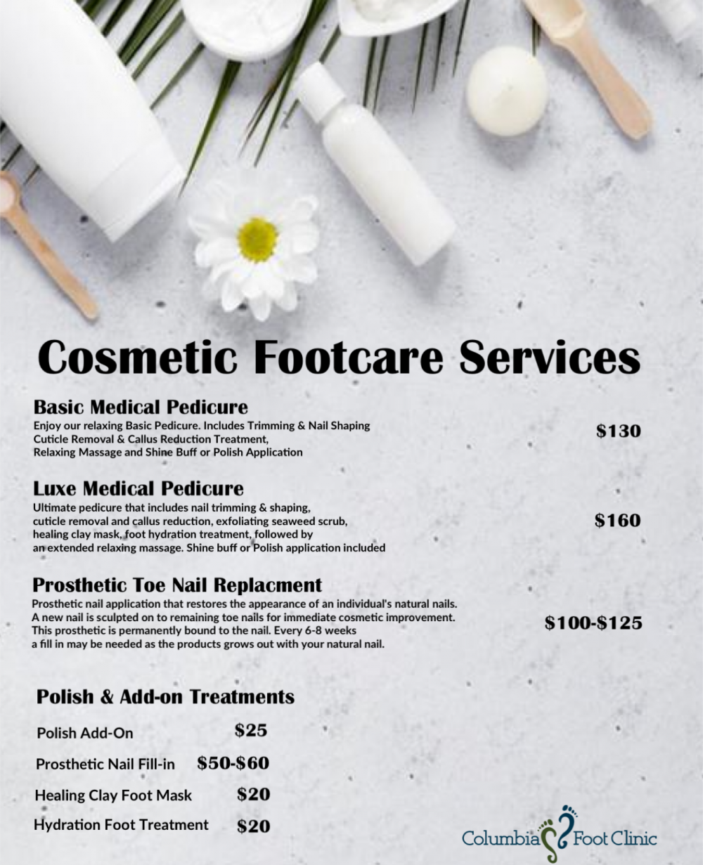 Medical Pedicure Pricing