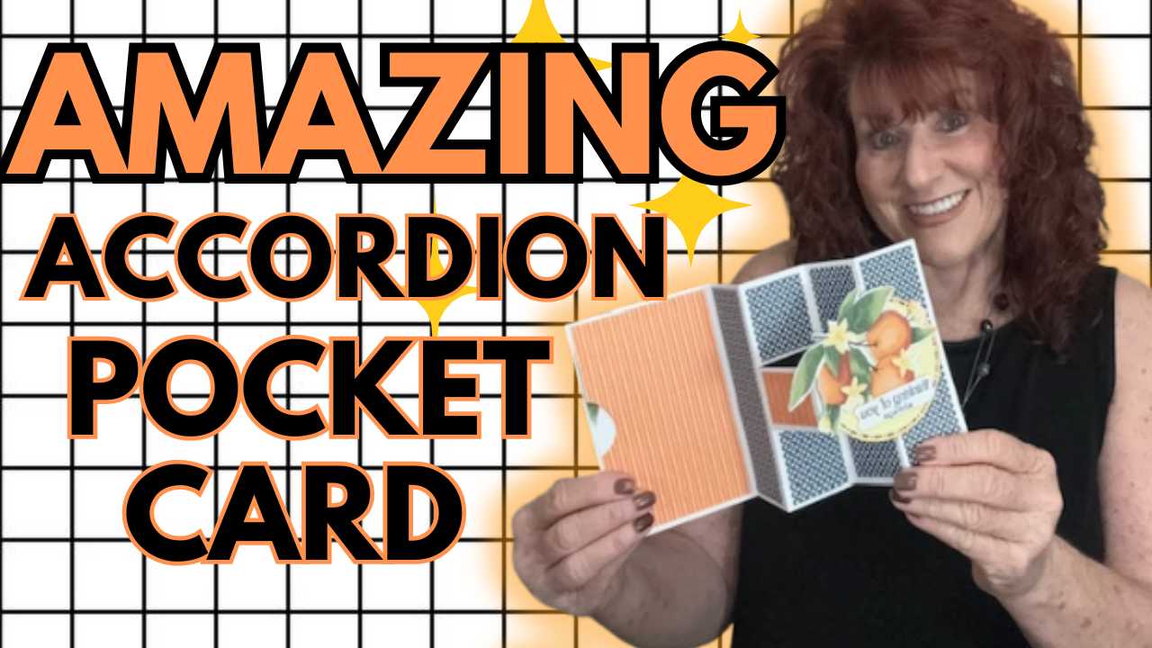 accordion pocket fun fold card