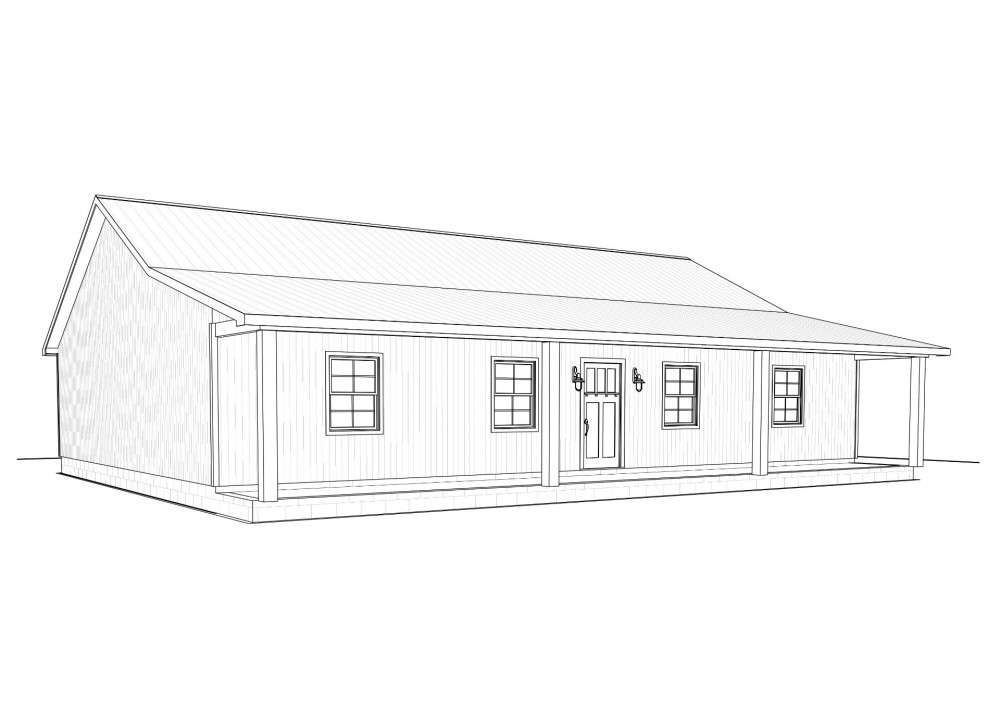 American Made House Kits   House 12 W1000 O 