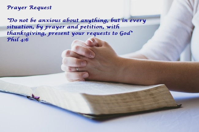 Prayer Request