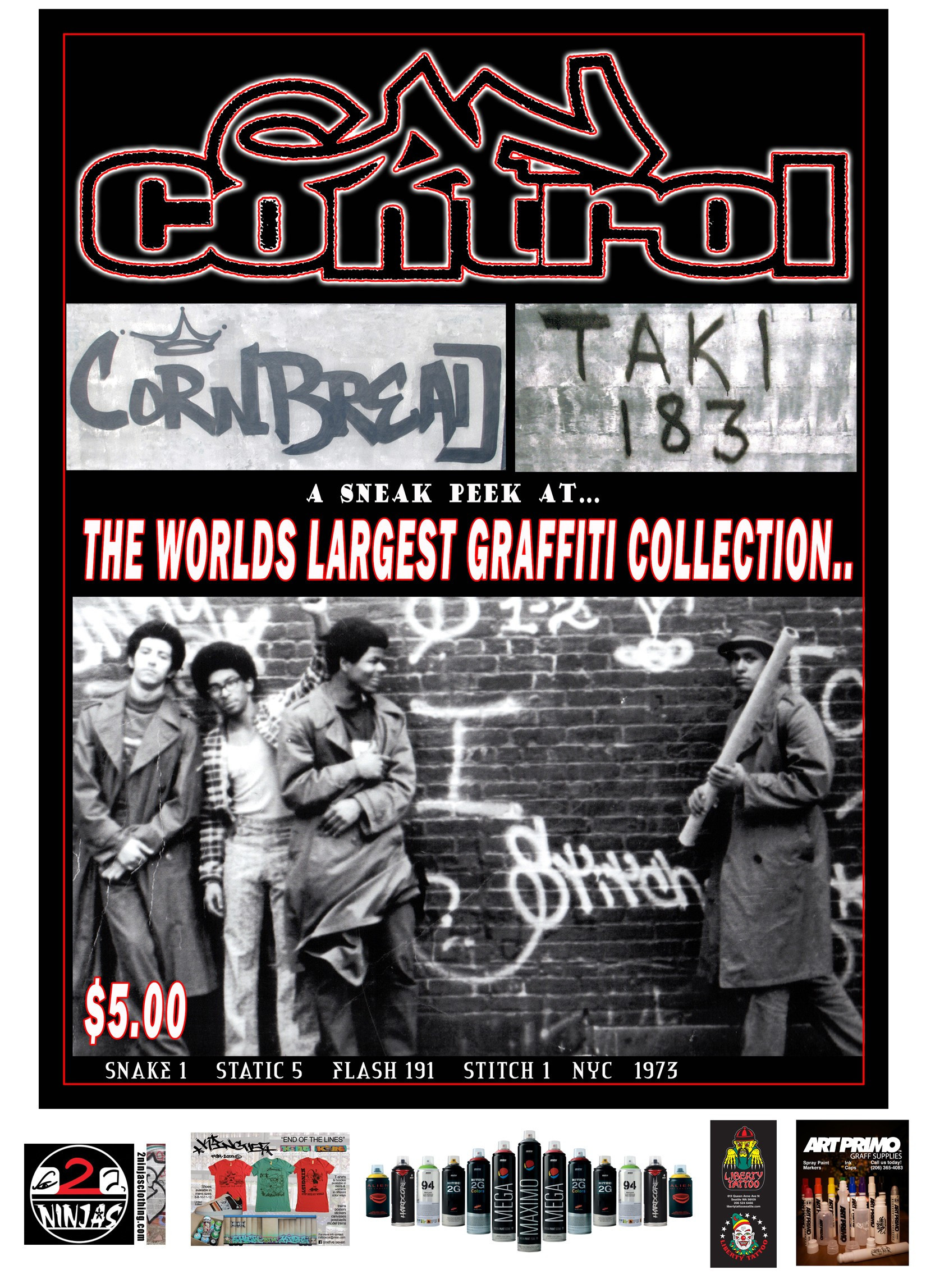 CAN CONTROL back issue GRAFFITI COLLECTION SPECIAL 2010 ( free shipping ...