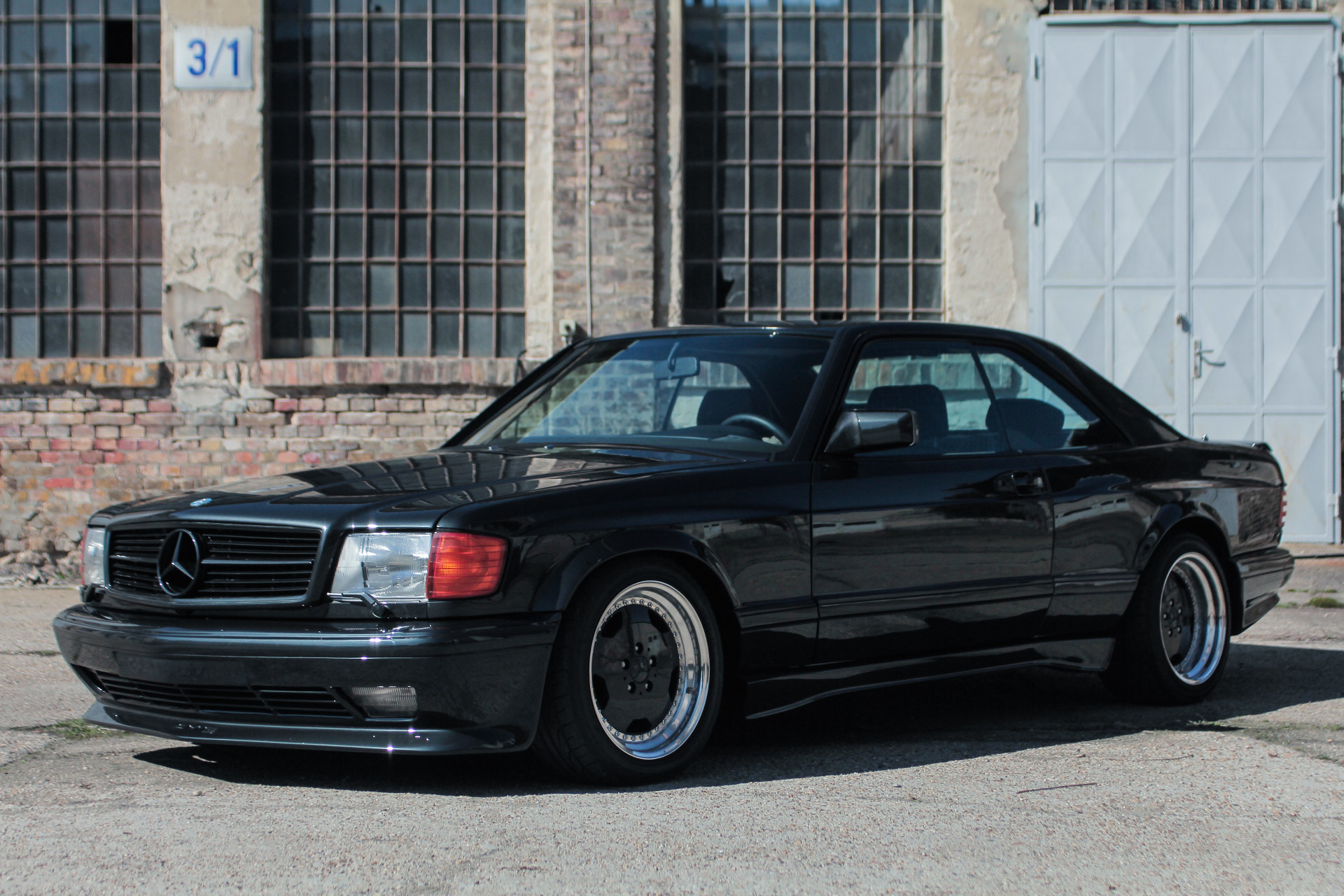 Rare Original Amg Built 19 Mercedes 560 Sec Amg Wide Body For Sale By Petrolhead Classics