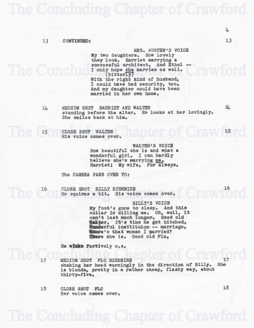 The Concluding Chapter of Crawford