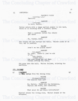 The Concluding Chapter of Crawford