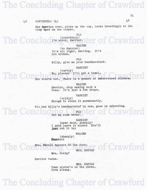 The Concluding Chapter of Crawford
