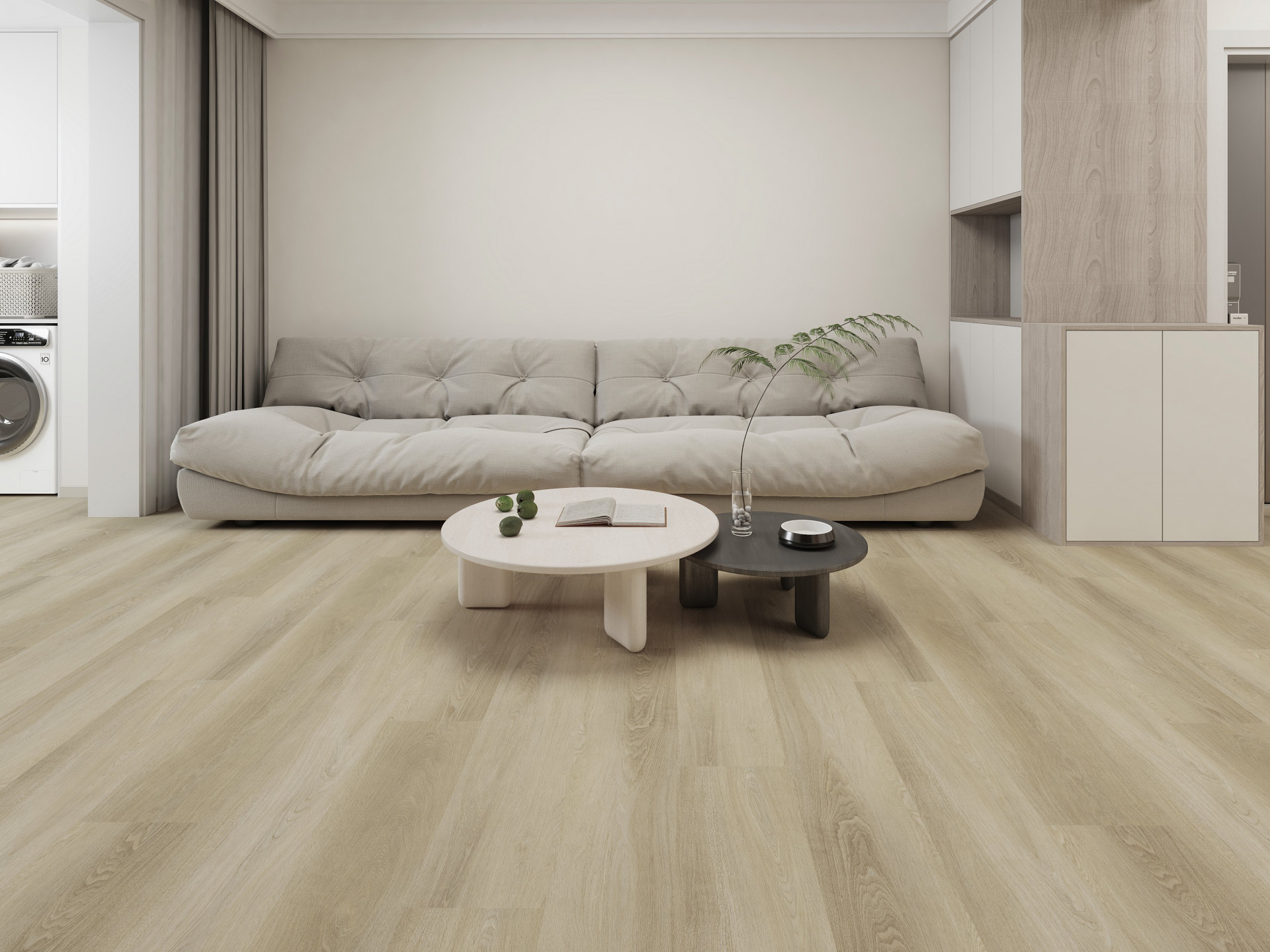 Nordic Light Oak 5mm SPC Vinyl Flooring plank
