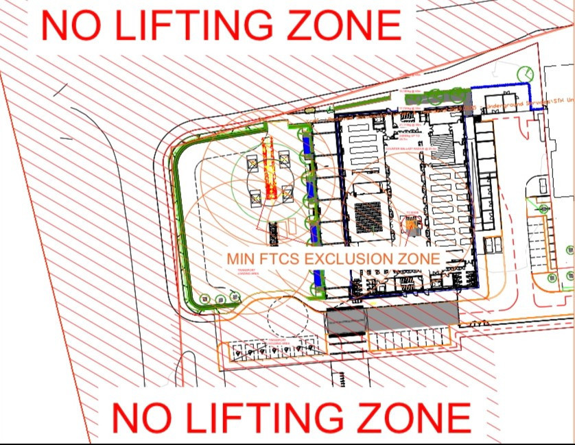 Tower crane erection and dismantle planning