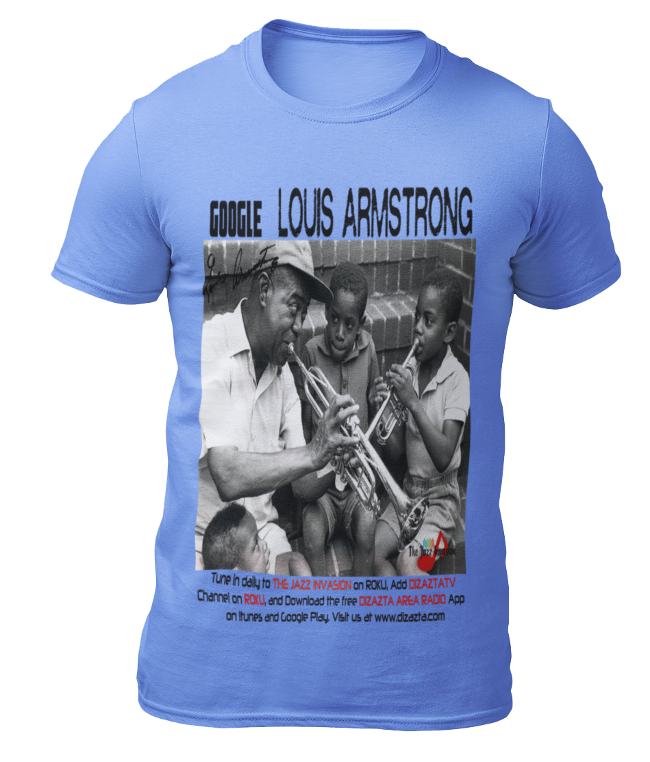 I Was Telling My Son About Louis Armstrong Shirt Short Sleeve S-5Xl