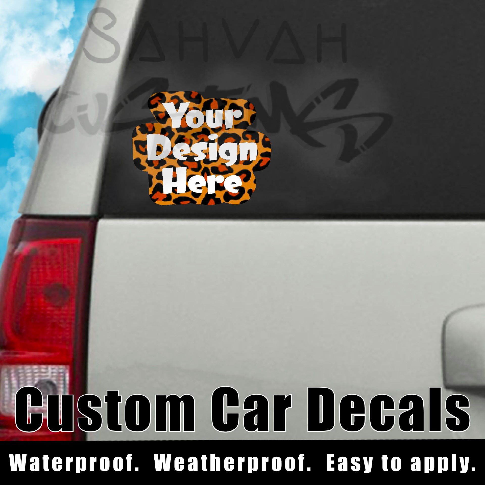 Custom Car Decal