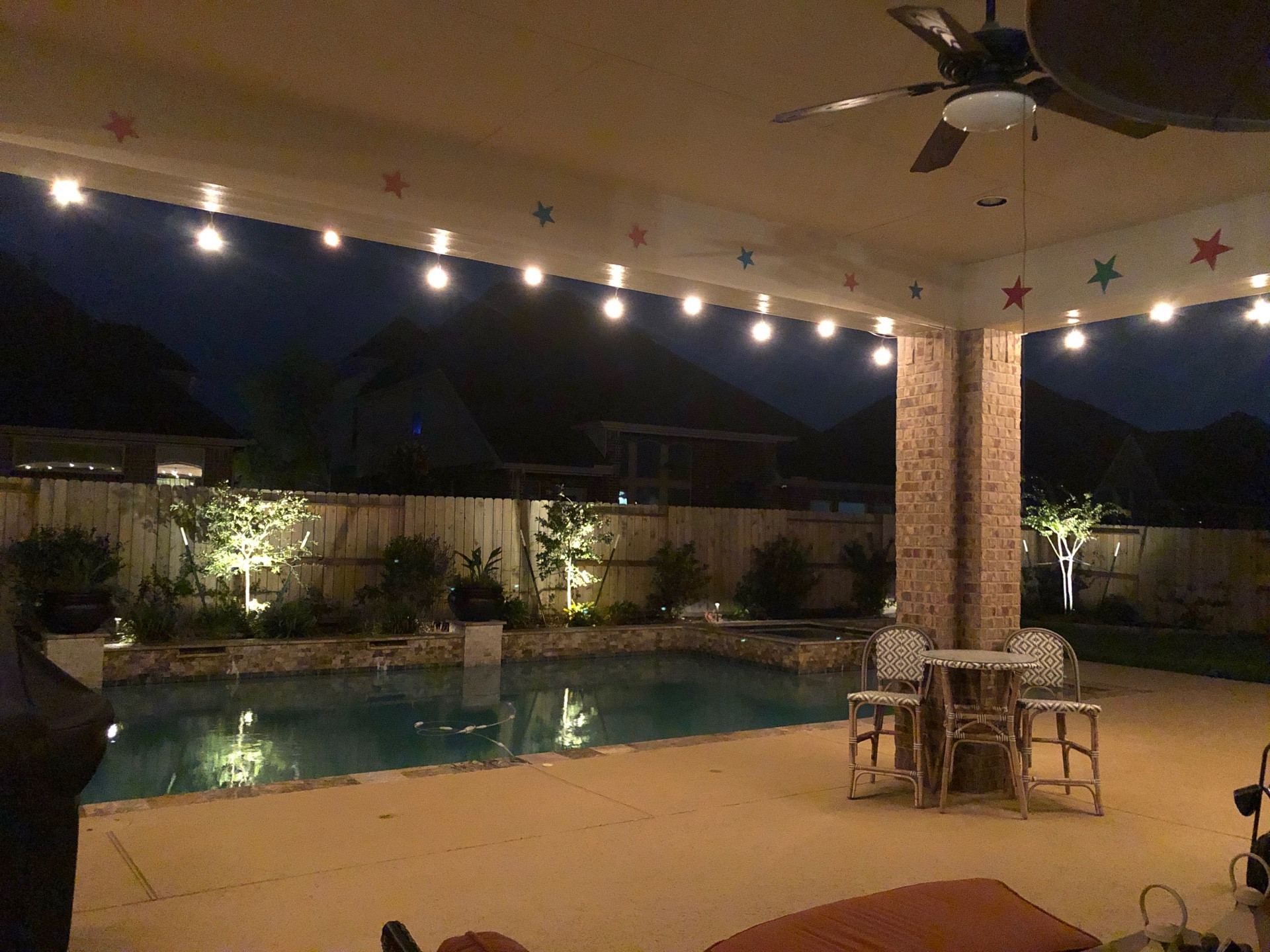 Houston's Professional Patio Lights Installation Patio Lights of Houston