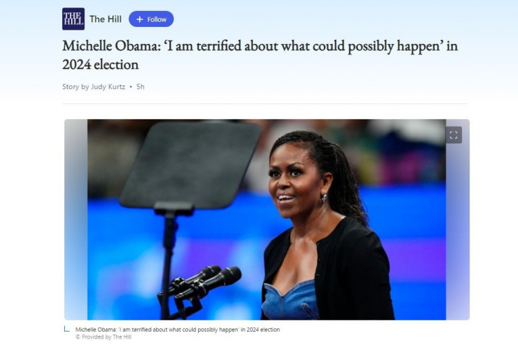 Michelle Obama I Am Terrified About What Could Possibly Happen In   Michelle Obama 2024 W750 