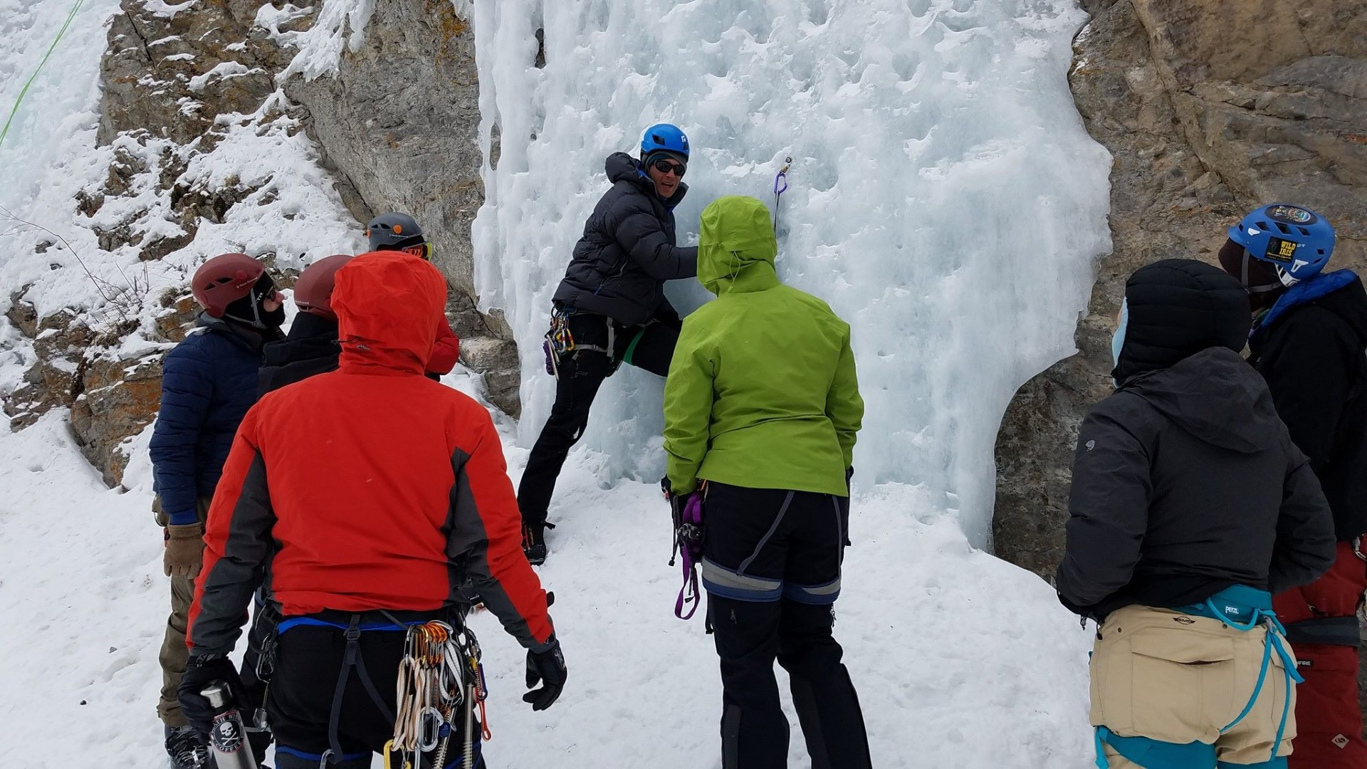 Ice Climbing Tours and Instruction Colorado Climbing Company