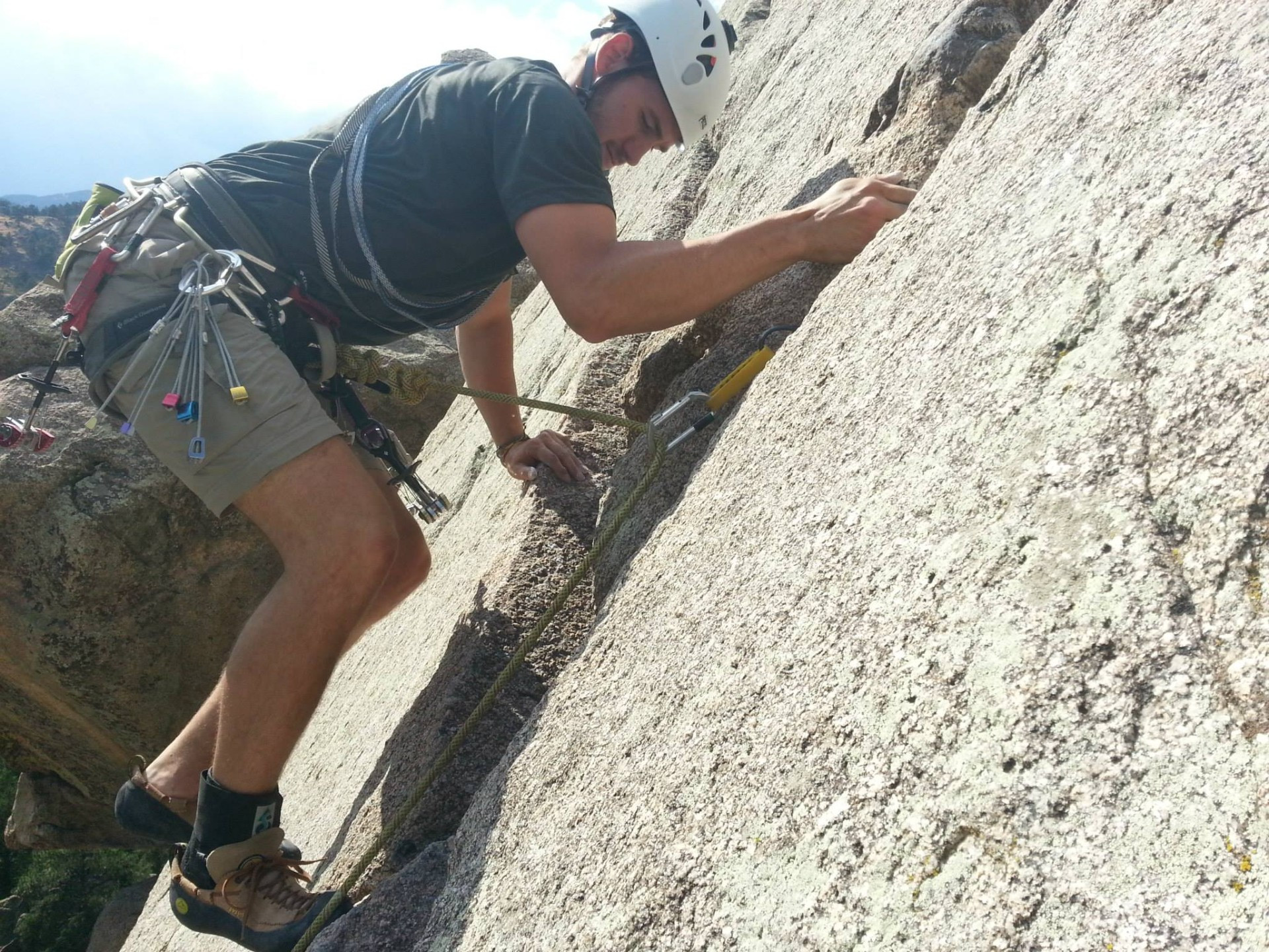 Learn To Trad Climb | Colorado Outdoor Climbing Lessons Year Round