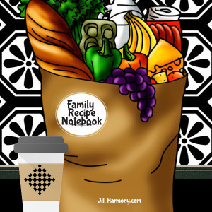 charm of a family receipt notebook - preserving flavors