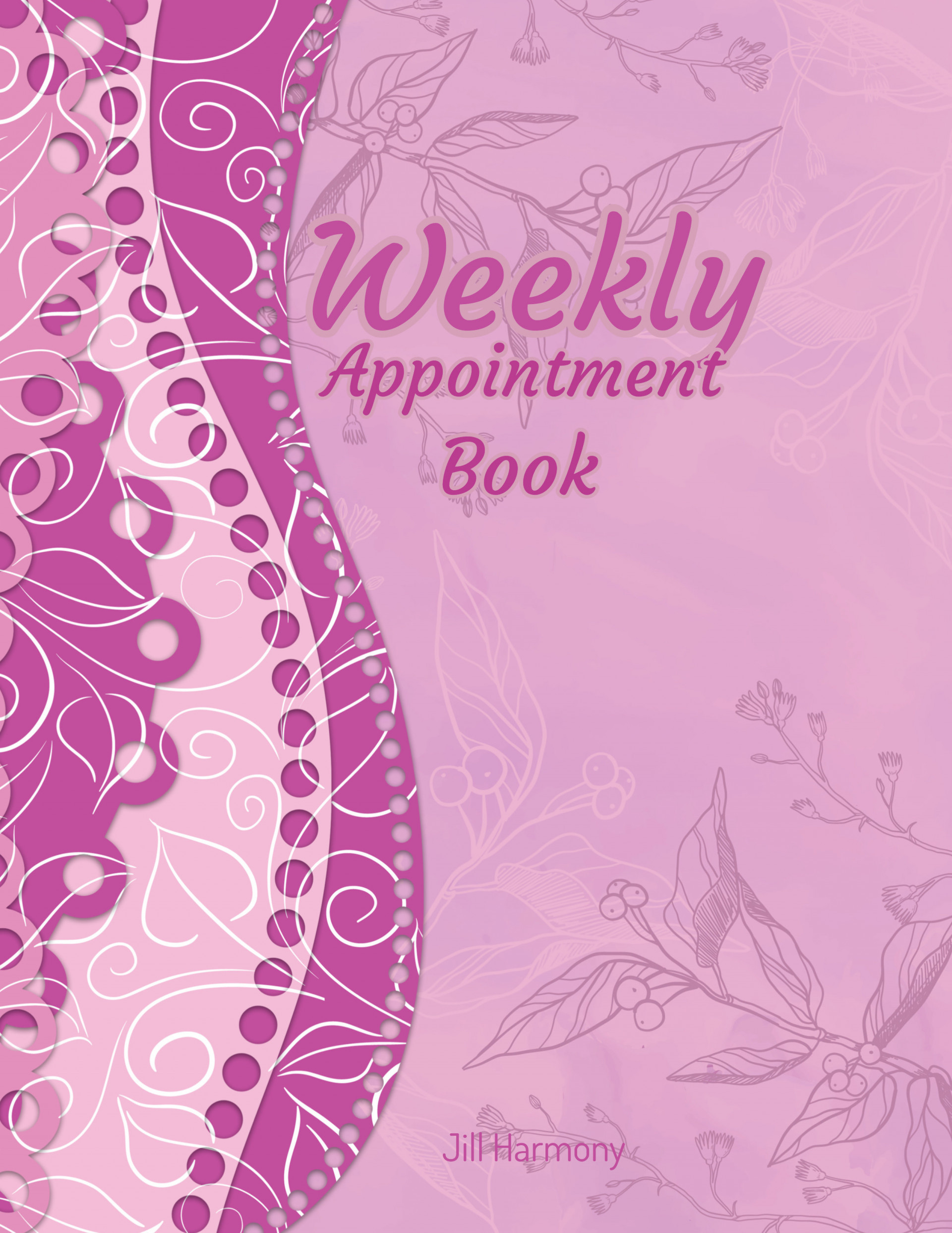 7 Day Weekly Appointment Book
