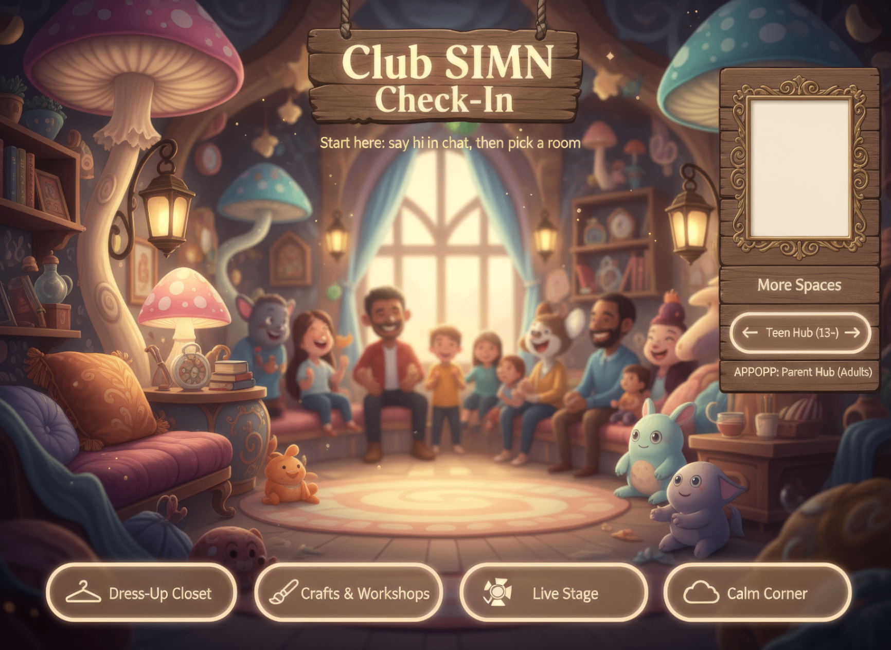 Club SIMN Check-In