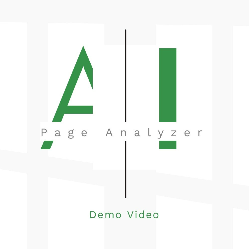 AI Page Analyzer Extension Demo and Use Cases