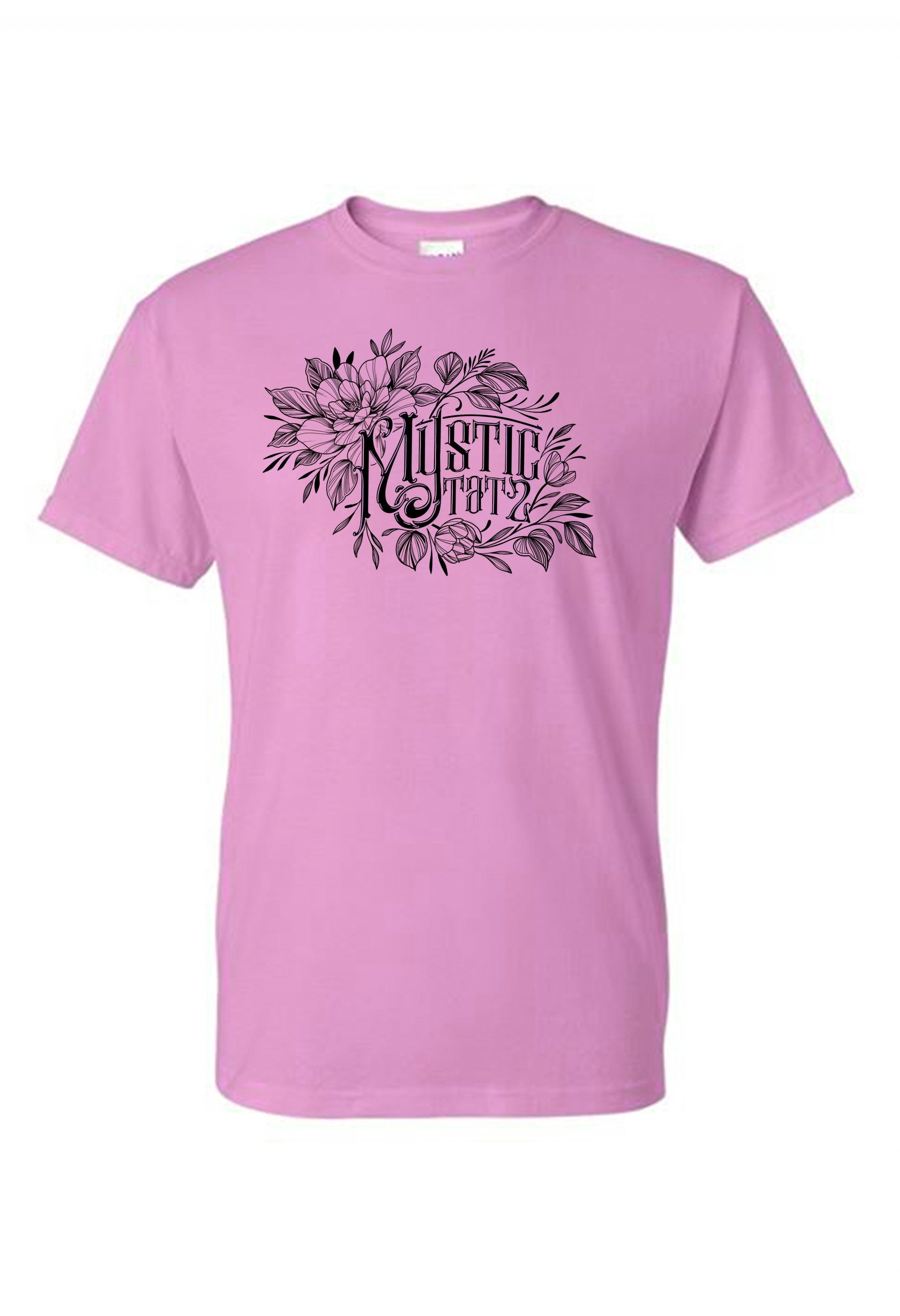 Mystic Tat2 flower shirt orchid