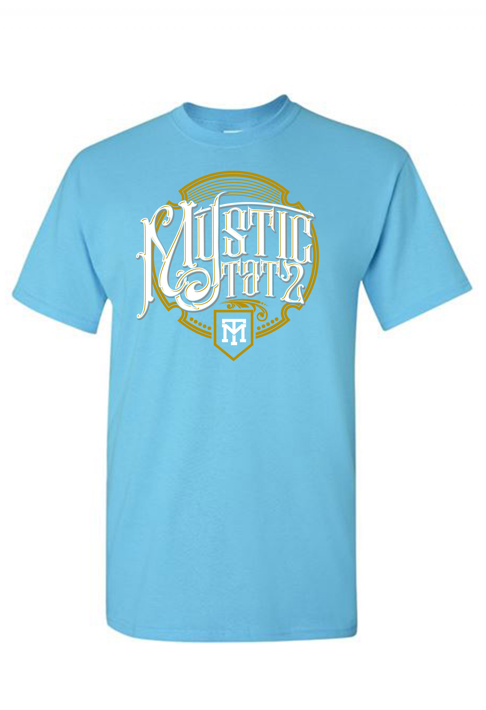 Mystic Tat2 Sky blue 3 color logo