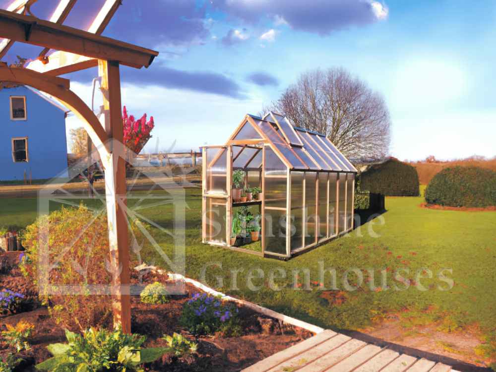 The Mt. Hood 6' x 12' Greenhouse Kit