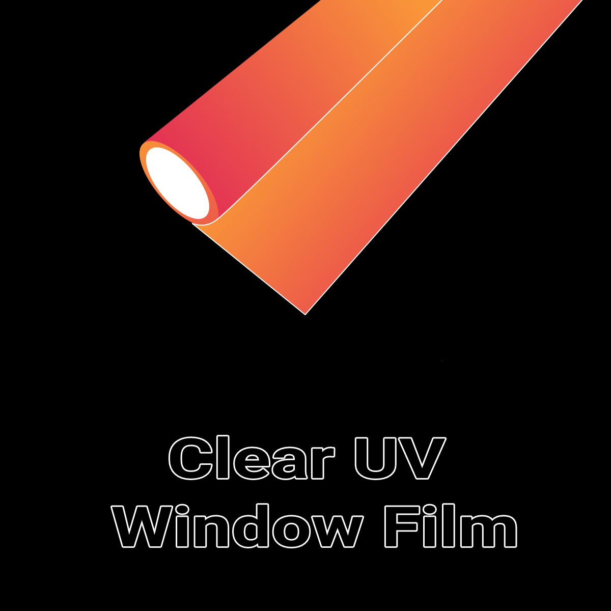 Clear UV Window Film