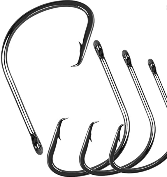 6/0 Straight Shank Circle Hooks