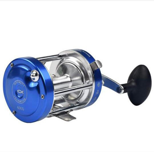 Blue – Ancient Mariner 6000 Left Hand Reel – Catfish & Crappie Conference  2024 – Official Site
