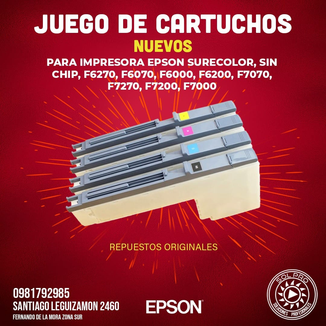 Juegos De Cartuchos De Tinta Para Impresoras Epson Serie F