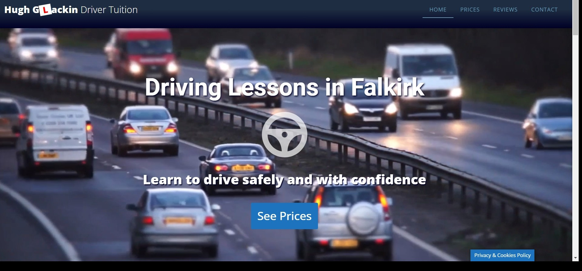 Driving School Falkirk Driving Lessons Falkirk » Hugh Glackin