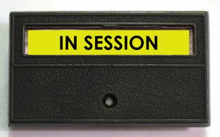 In Session, Therapy Room Indicator, Psychiatrist Office Indicator Occupancy