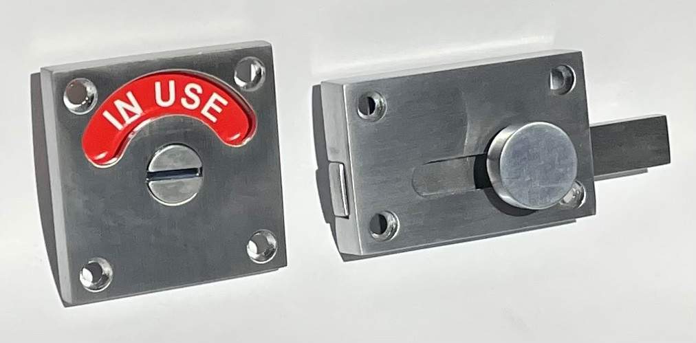 in use bathroom indicator, indicator lock, indicator door lock