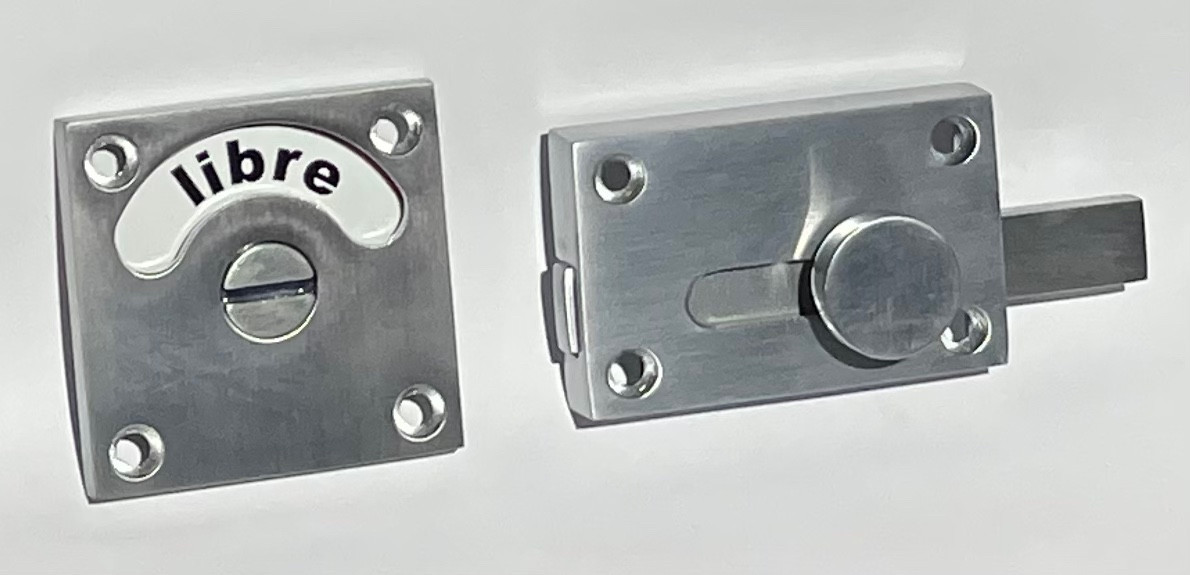 libre door lock, occupe and libre bathroom privacy lock